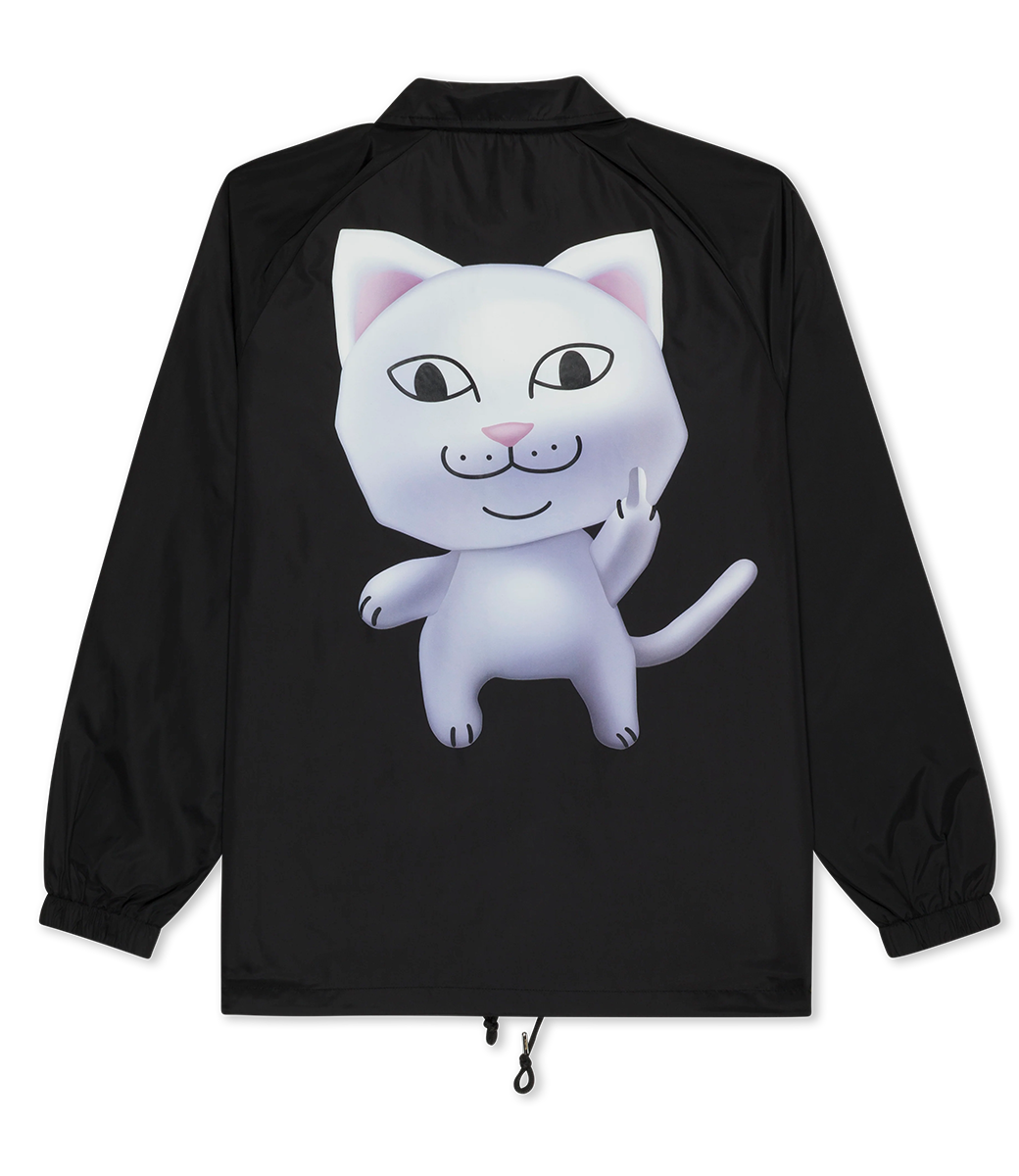 RIPNDIP Nermii Coaches Jacket - Black/Sand