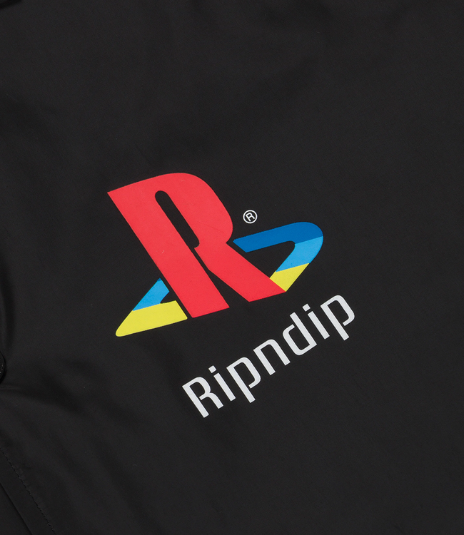 RIPNDIP Nermii Coaches Jacket - Black/Sand