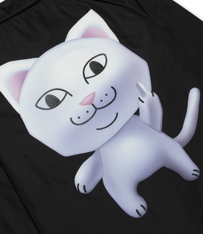 RIPNDIP Nermii Coaches Jacket - Black/Sand