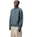 CARHARTT WIP Half Zip American Script Sweat - Office Blue
