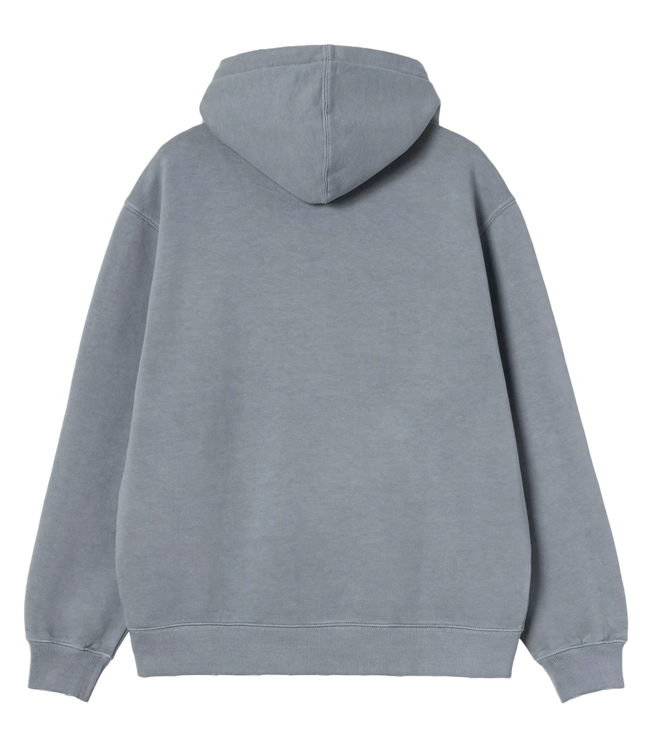 CARHARTT WIP Hooded Torion Sweat - Office Blue/Grind Wash