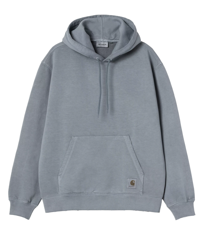 CARHARTT WIP Hooded Torion Sweat - Office Blue/Grind Wash