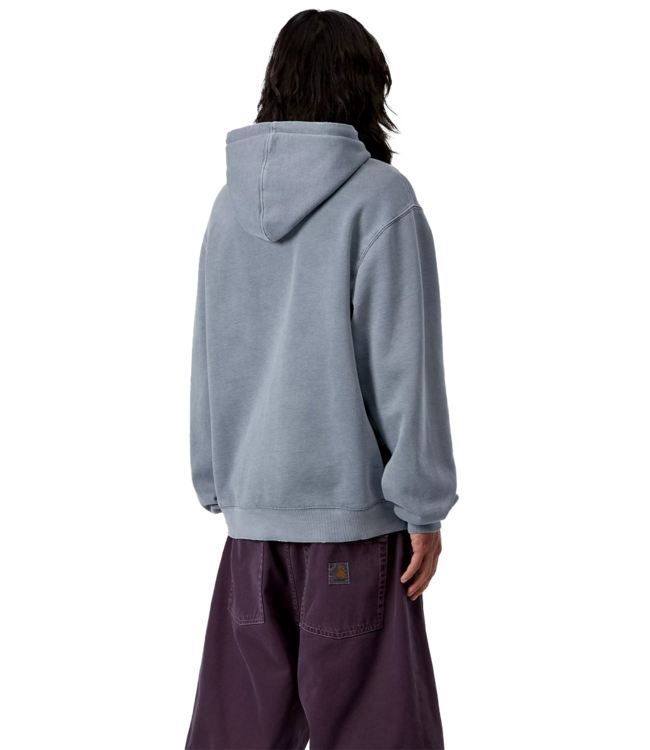 CARHARTT WIP Hooded Torion Sweat - Office Blue/Grind Wash