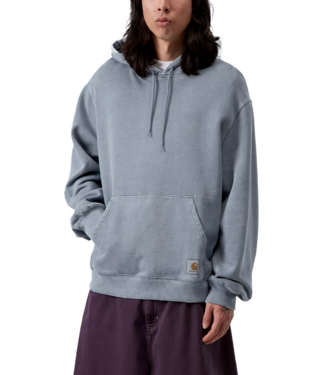 CARHARTT WIP Hooded Torion Sweat - Office Blue/Grind Wash