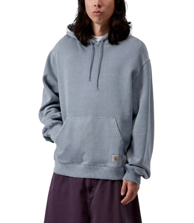 CARHARTT WIP Hooded Torion Sweat - Office Blue/Grind Wash