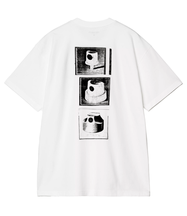 CARHARTT WIP S/S Caps T-Shirt - White
