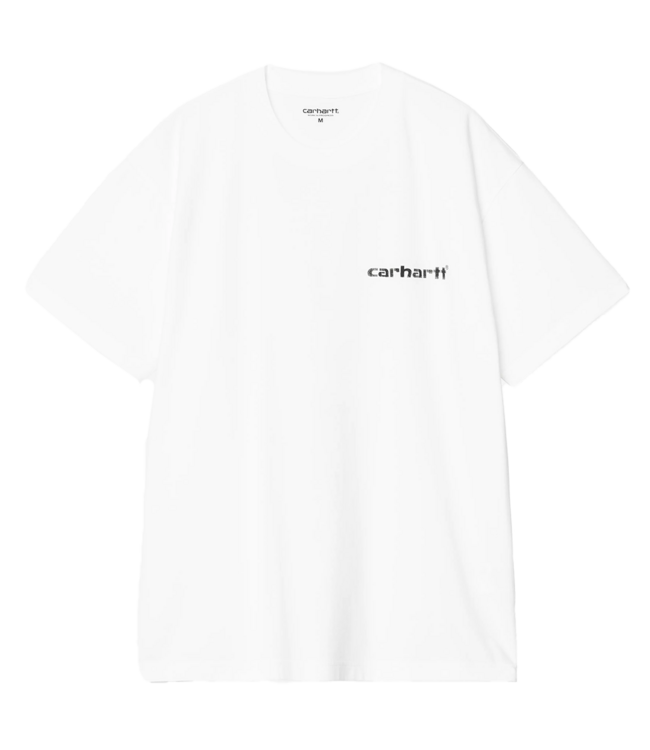 CARHARTT WIP S/S Caps T-Shirt - White
