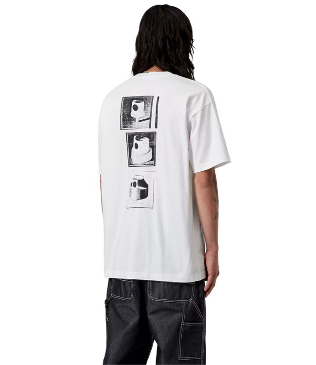 CARHARTT WIP S/S Caps T-Shirt - White