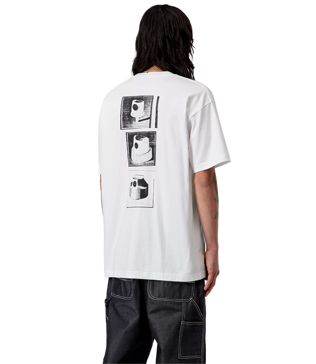 CARHARTT WIP S/S Caps T-Shirt - White