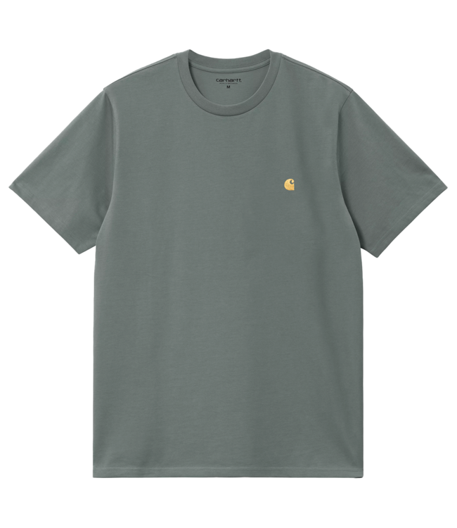 CARHARTT WIP S/S Chase T-Shirt - Velvet Green/Gold