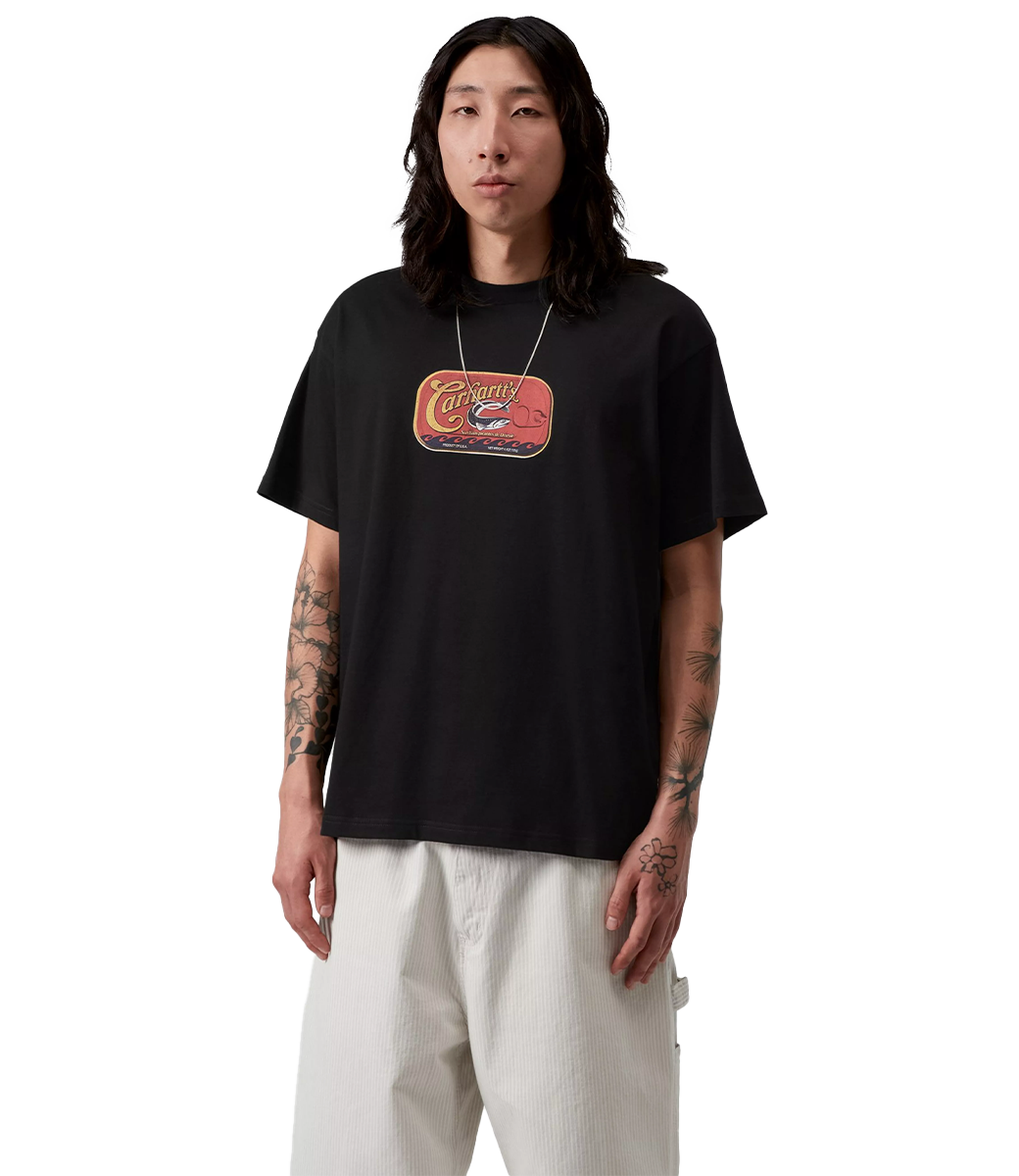 CARHARTT WIP S/S Sardinas T-Shirt - Black