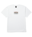 HUF License Plate Ss Tee - White