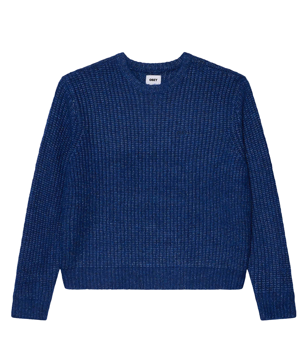 OBEY Dexter Sweater - Surf Blue