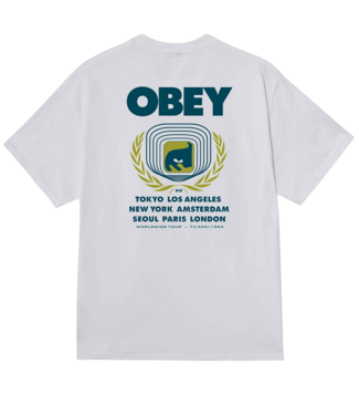 OBEY Icon Eye Wreath - White