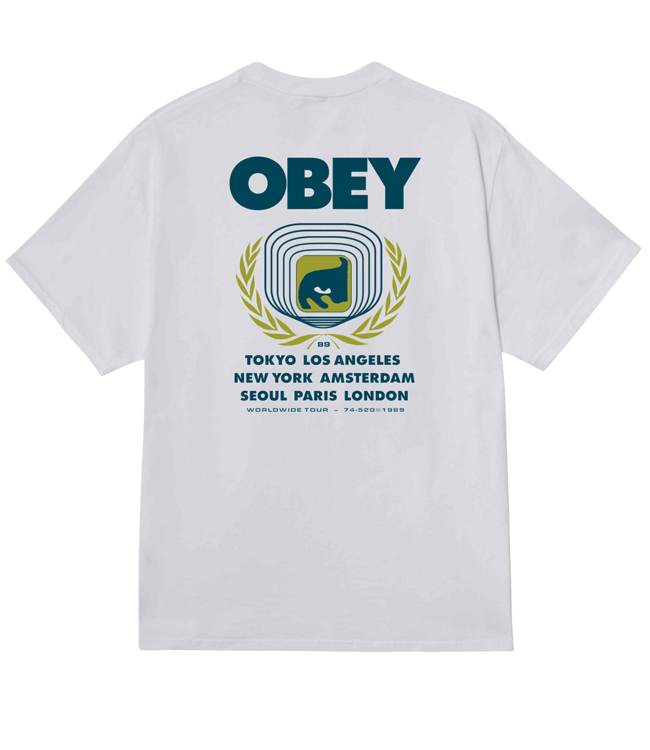 OBEY Icon Eye Wreath - White
