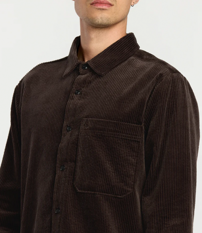 VOLCOM Fostered Ls - Cacao