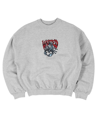 WASTED PARIS Bane Crewneck - Ash Grey