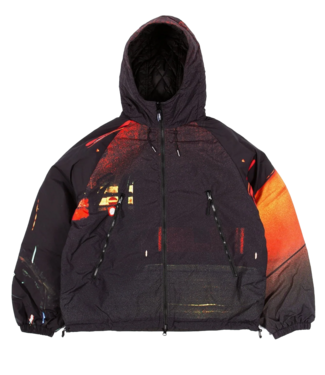 WASTED PARIS Monsieur Bonheur X Wasted Windbreaker - Black