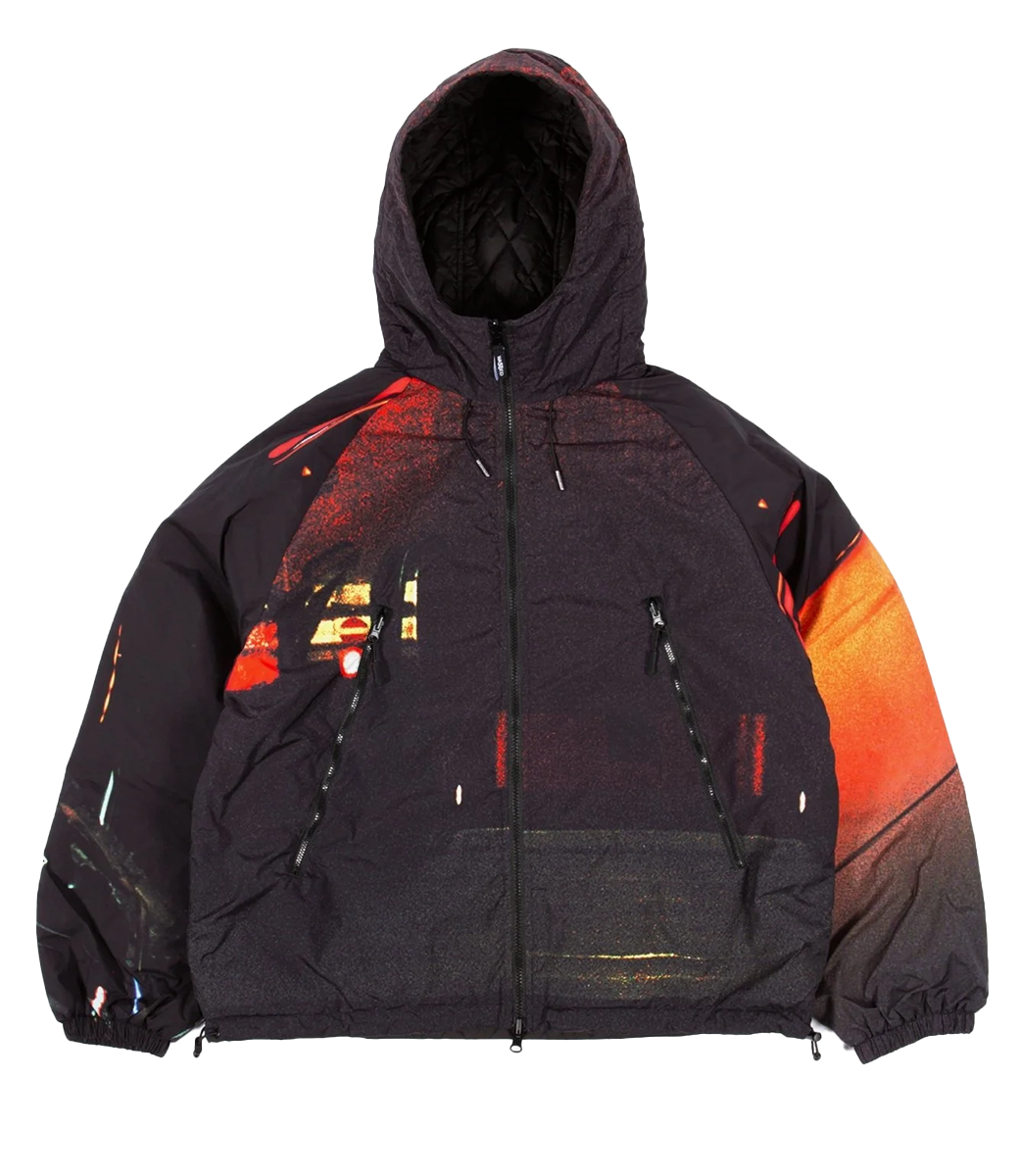 WASTED PARIS Monsieur Bonheur X Wasted Windbreaker - Black