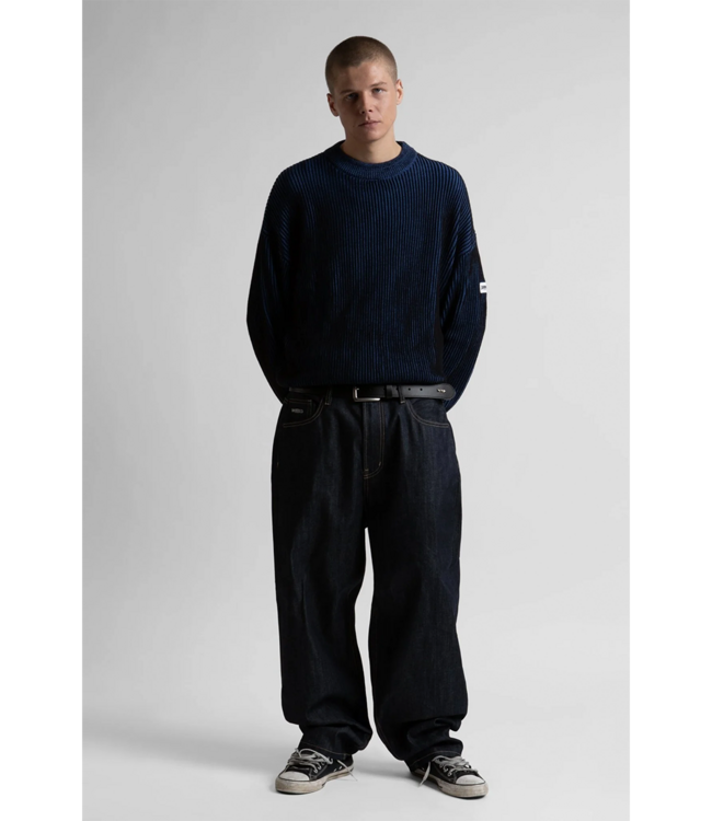 WASTED PARIS Pusher Sweater - Arena Blue/Black