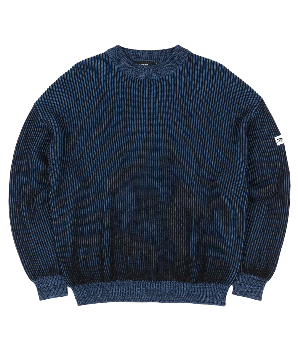WASTED PARIS Pusher Sweater - Arena Blue/Black