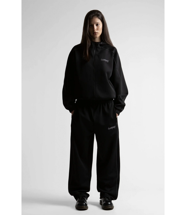 WASTED PARIS Switchblade Hooded Track Jacket - Black