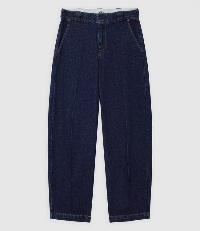 DICKIES 877 Barrel Leg Work Jeans - Dark Indigo