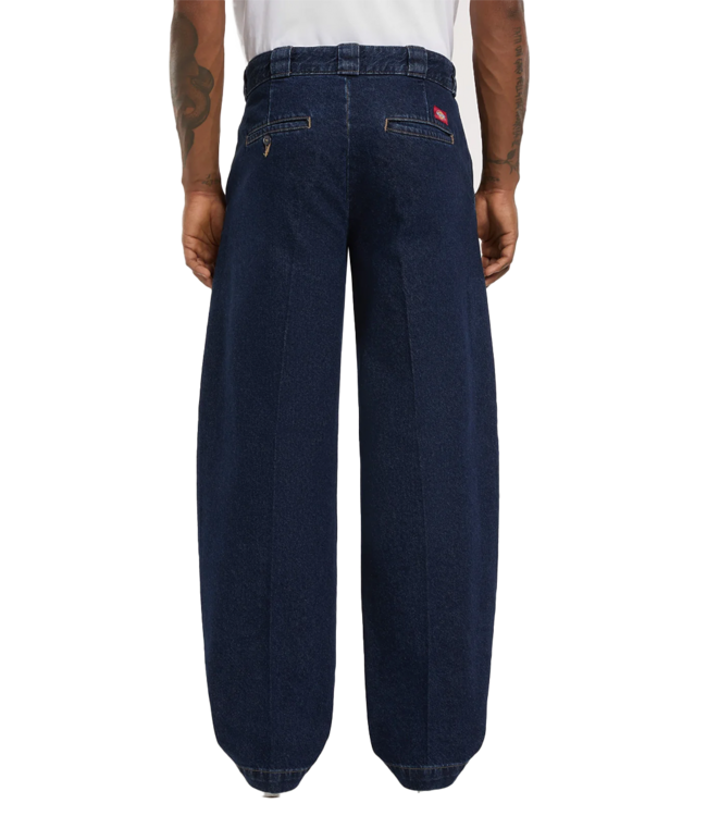 DICKIES 877 Barrel Leg Work Jeans - Dark Indigo