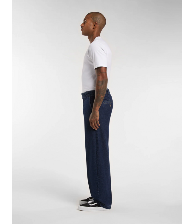 DICKIES 877 Barrel Leg Work Jeans - Dark Indigo