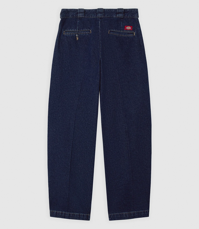 DICKIES 877 Barrel Leg Work Jeans - Dark Indigo