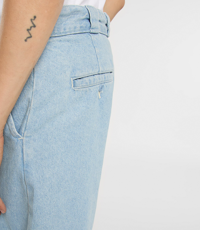 DICKIES 877 Barrel Leg Work Jeans - Vntg Blue