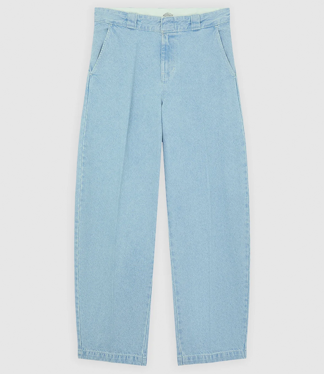 DICKIES 877 Barrel Leg Work Jeans - Vntg Blue