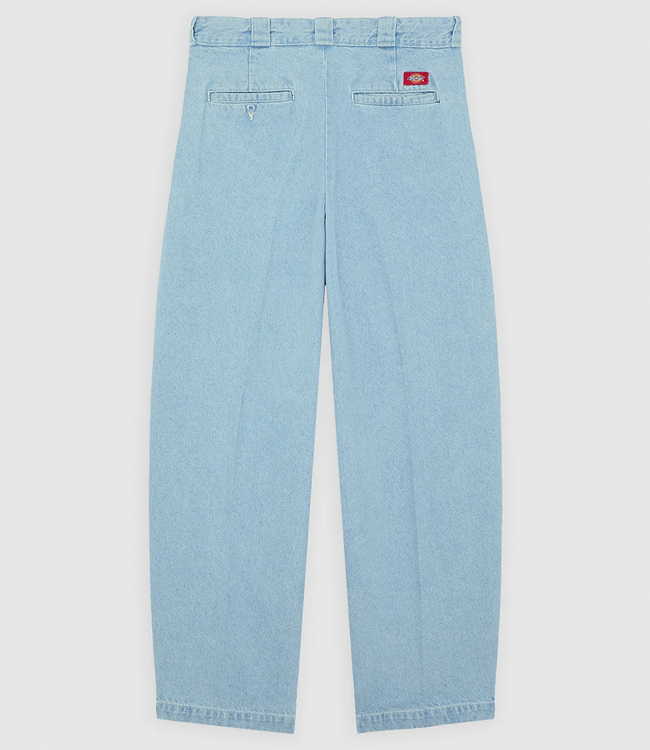 DICKIES 877 Barrel Leg Work Jeans - Vntg Blue