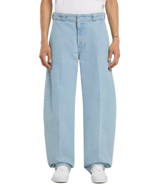 DICKIES 877 Barrel Leg Work Jeans - Vntg Blue