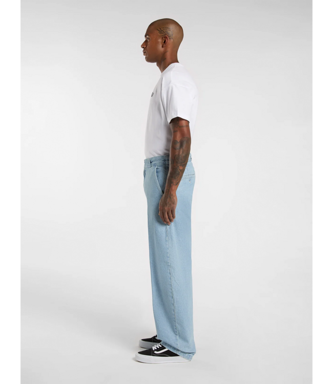 DICKIES 877 Barrel Leg Work Jeans - Vntg Blue