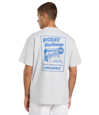DICKIES Dry Ridge Ss Tee - Light Gray