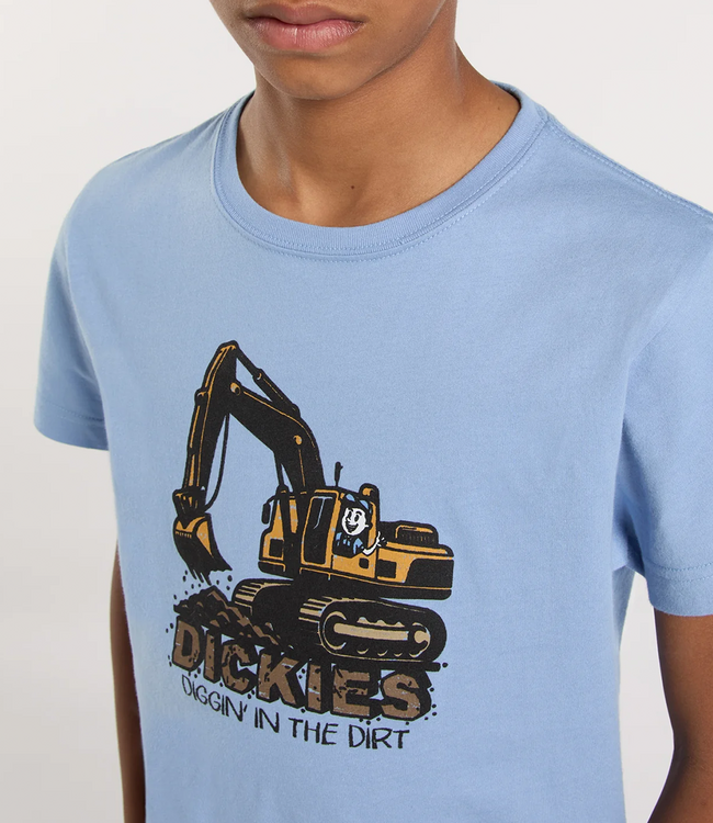 DICKIES Excavator Graphic Tee - Endless Sky