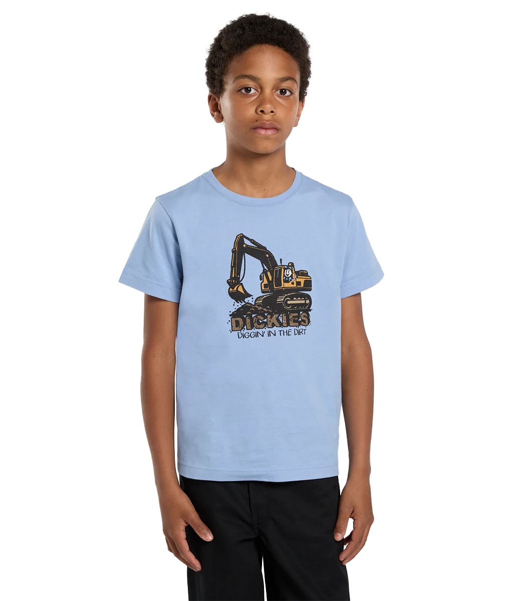 DICKIES Excavator Graphic Tee - Endless Sky