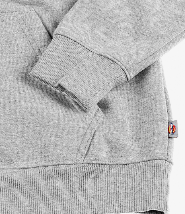 DICKIES Oakport Zip Hoodie - Heather Grey