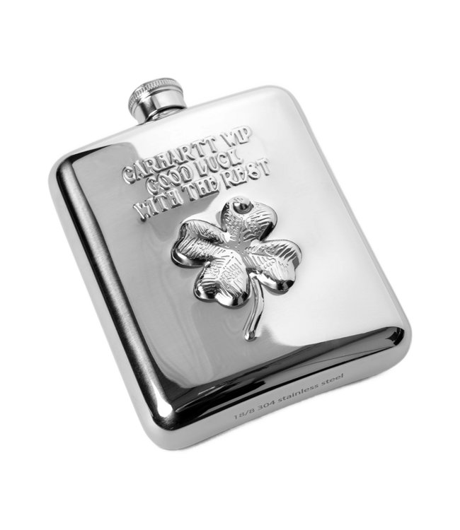 CARHARTT WIP Clover Flask - Silver