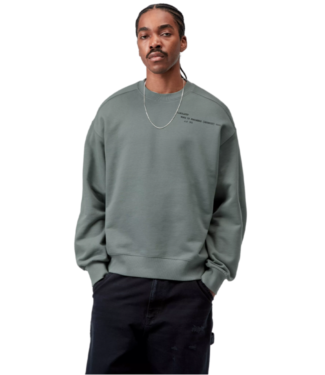 CARHARTT WIP Punched Sweat - Velvet Green