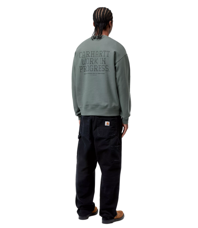 CARHARTT WIP Punched Sweat - Velvet Green