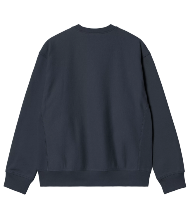 CARHARTT WIP American Script Sweat - Deep Night