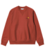 CARHARTT WIP American Script Sweat - Oxide Red