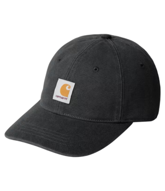 CARHARTT WIP Canvas Cap - Black/Stone Washed