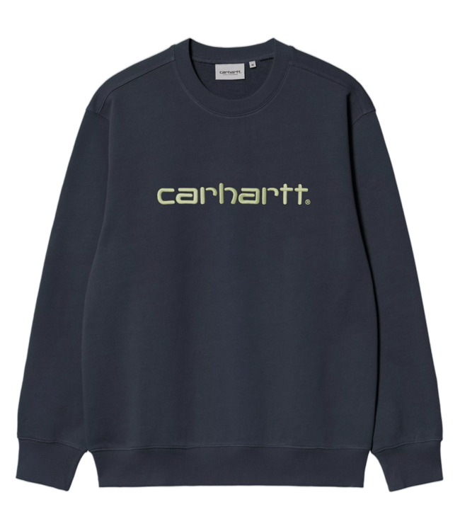 CARHARTT WIP Carhartt Sweat - Deep Night/Gentle Green