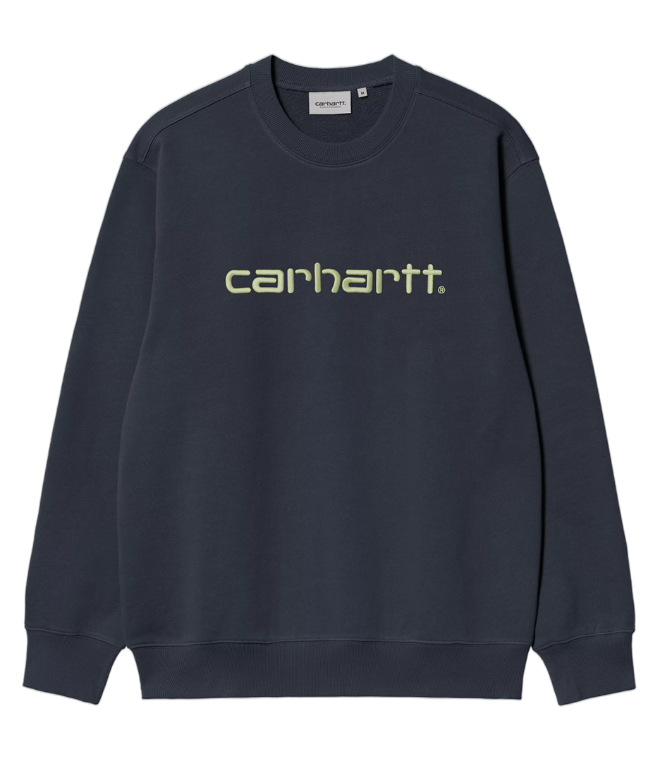 CARHARTT WIP Carhartt Sweat - Deep Night/Gentle Green