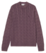 CARHARTT WIP Carter Sweater - Cozy Purple/Garment Dyed