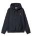 CARHARTT WIP Hooded American Script Sweat - Deep Night