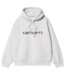 CARHARTT WIP Hooded Carhartt Sweat - Ash Heather/Cozy Purple
